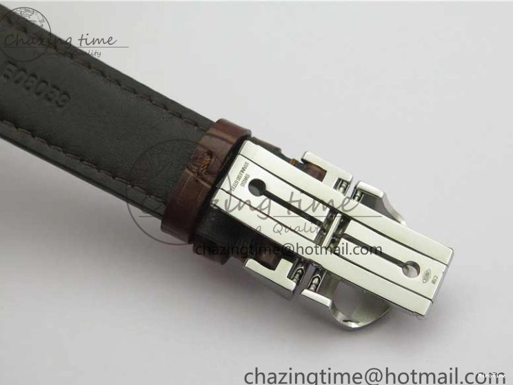 MIROTIME 0413 Original Portuguese IW358304 ZF 1:1 Best Edition SS White Dial RG Markers on Leather Strap A 7077